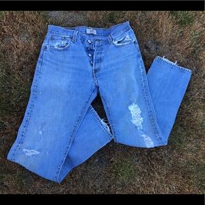 💫vintage worn Levi 501 jeans 💫